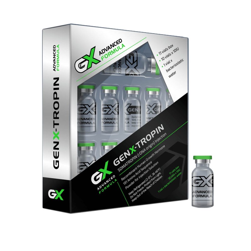 Genxtropin (Somatropin) 10iu x 10 vials