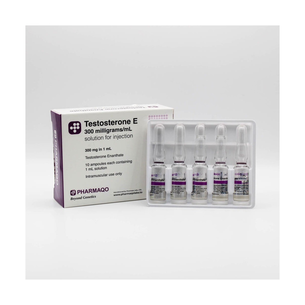 Testosterone Enanthate 300mg x 10 ampoules