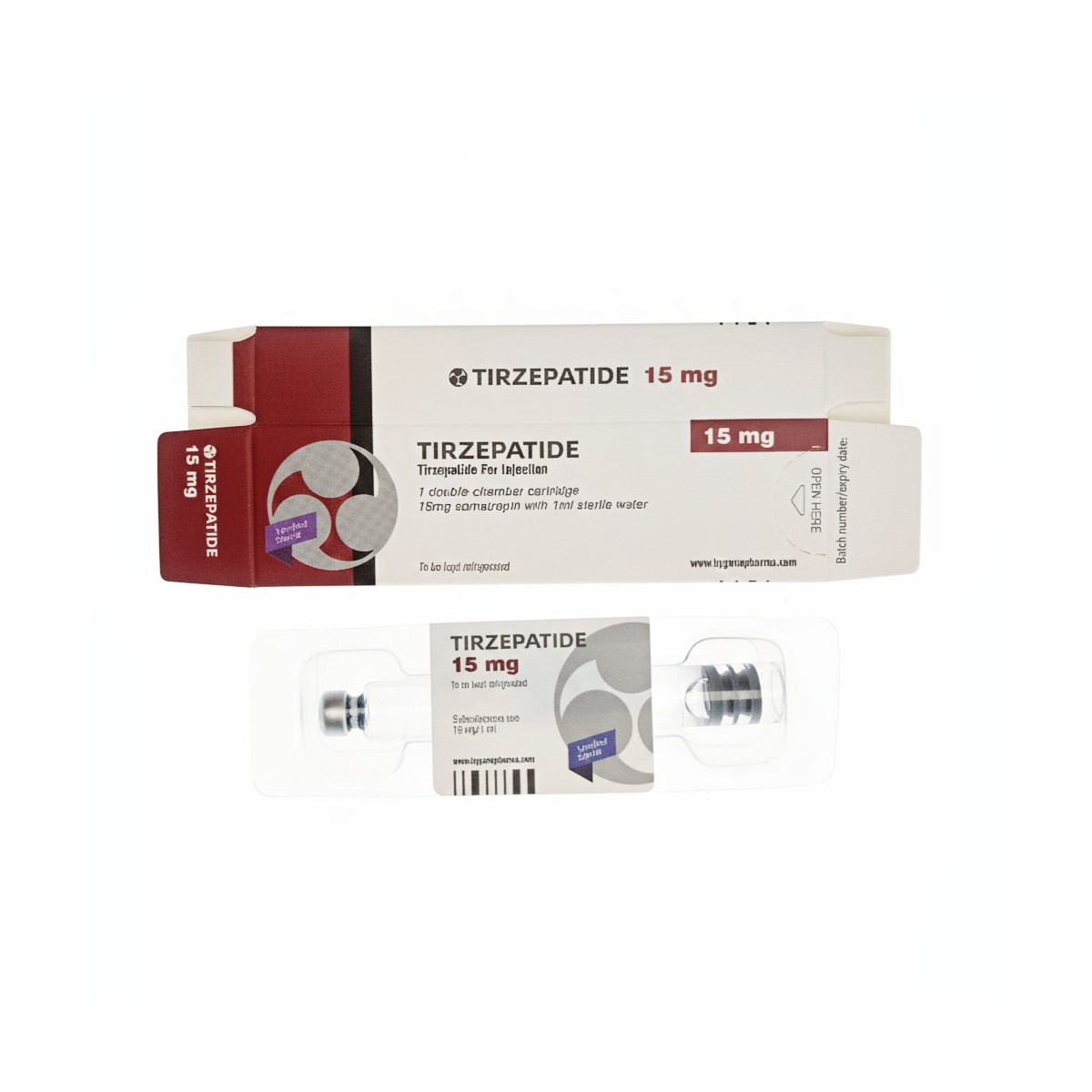 Tirz 15mg Cartridge (Non-Premixed) by Hygene Pharma