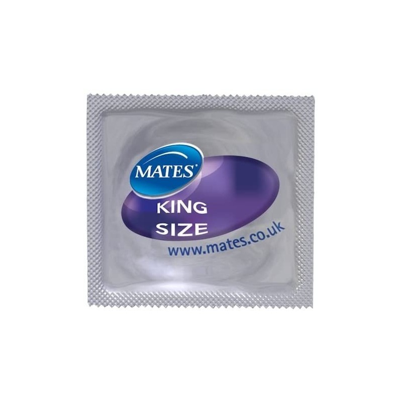 BUY ONE GET ONE FREE 5 x Mates King Size Condoms