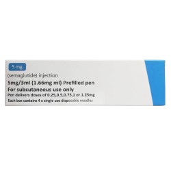 Ozempic/Semaglutide filled Pen, 5mg, with needles, 2 months course