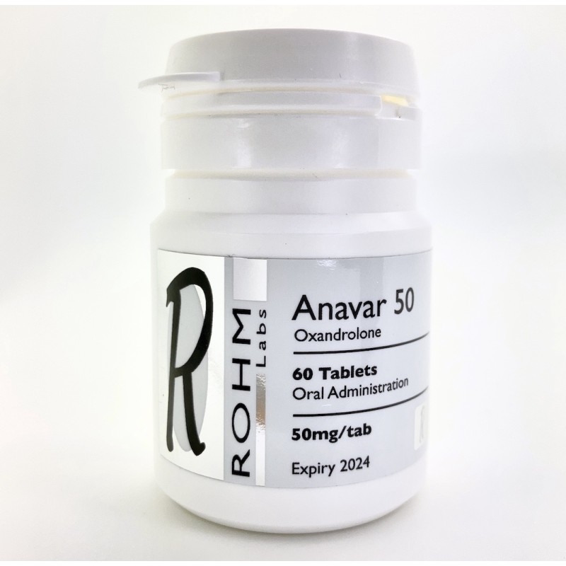 Rohm Labs Anavar 50mg x 60 tablets Oxandrolone