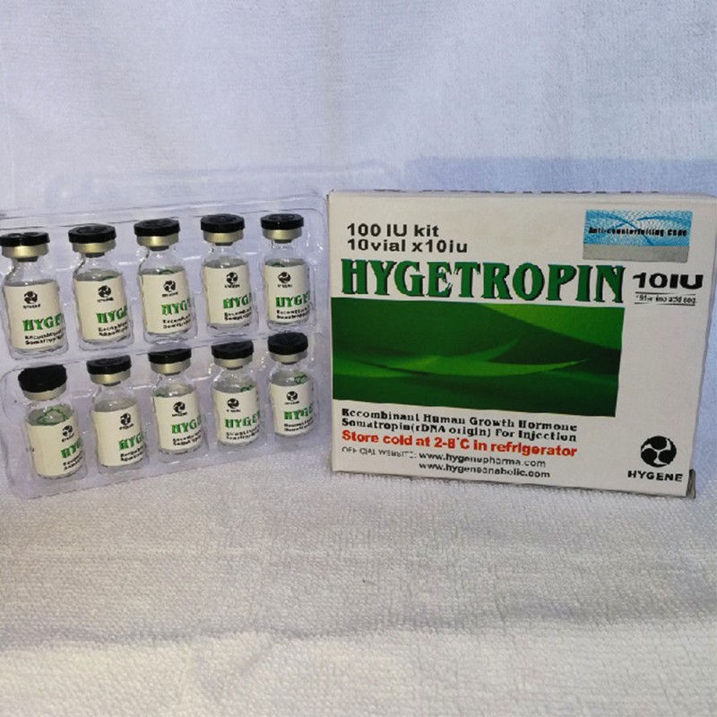 Hygetropin 100 I.U. Black Tops with verification + FREE Bac water