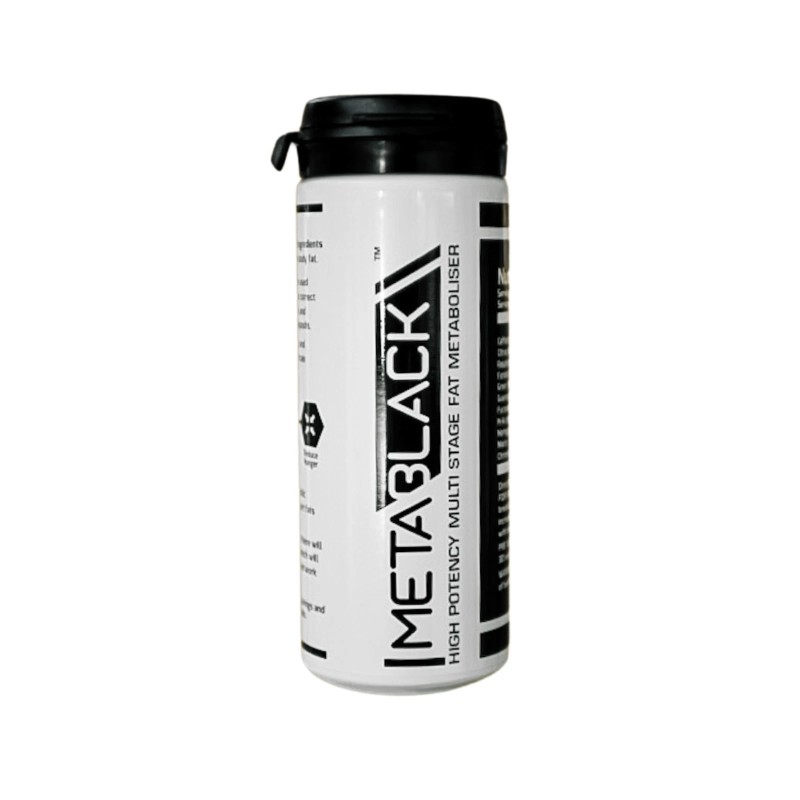 MetaBlack M3 60 Capsules High Potency Multi-Stage Fat Metaboliser
